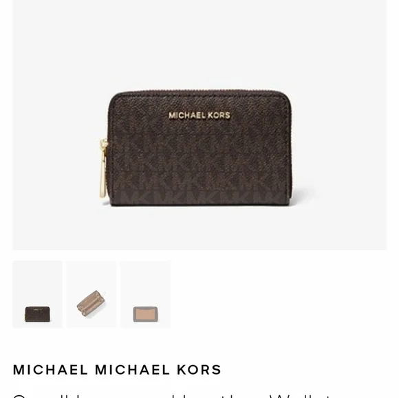 **SOLD**Michael Kors logo wallet - Picture 8 of 8